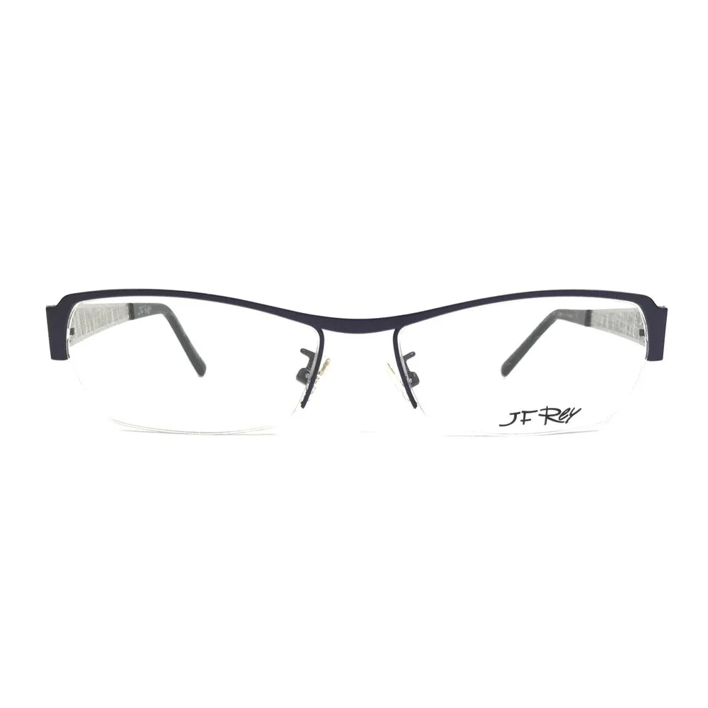 J.F. Rey Eyeglasses Frame JF2590 2013 Matte Purple Silver Woven Webbed 54-15-145